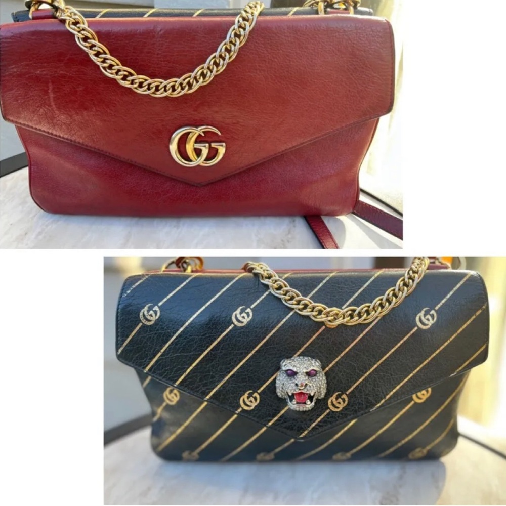 Gucci Mormont double sided clutch/ crossbody